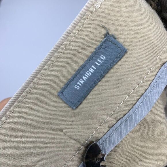 Bonobos Pants Mens 35 x 30 Beige Khaki Workwear Casual Wednesday Straight Leg - Picture 11 of 11